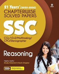 bokomslag Ssc Chapterwise Solved Papers Reasoning 2021