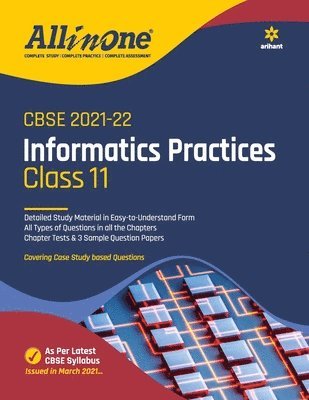bokomslag Cbse All in One Information Practices Class 11 for 2022 Exam