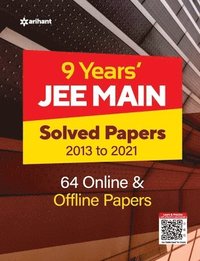 bokomslag 9 Years Solved Papers Jee Main 2022