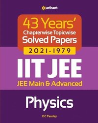 bokomslag 43 Years  Chapterwise Topicwise Solved Papers (2021-1979) Iit Jee Physics