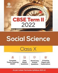 bokomslag Arihant Cbse Social Science Term 2 Class 10 for 2022 Exam (Cover Theory and MCQS)