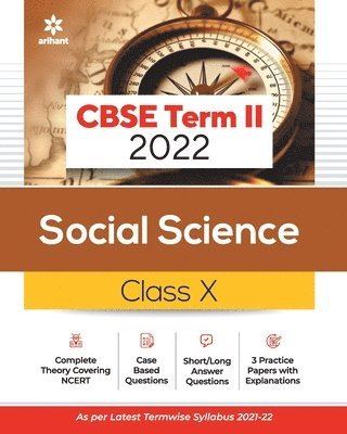 Arihant Cbse Social Science Term 2 Class 10 for 2022 Exam (Cover Theory and MCQS) 1