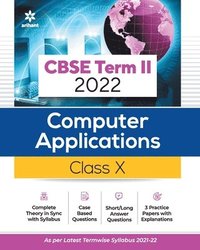 bokomslag CBSE Term II Computer Applications 10th
