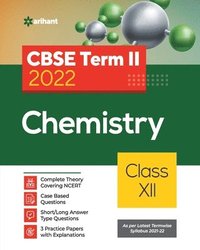 bokomslag Cbse Chemistry Term 2 Class 12 for 2022 Exam (Cover Theory and MCQS)
