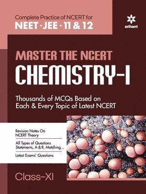 Narendra Jha, Vandana Kardam, Shahana Ansari - Master The NCERT for NEET Chemistry - Vol.1, Häftad