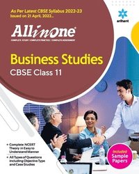 bokomslag Cbse All in One Business Studies Class 11 2022-23 (as Per Latest Cbse Syllabus Issued on 21 April 2022)
