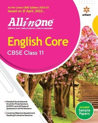 CBSE All In One English Core Class 11 2022-23 Edition (As per latest CBSE Syllabus issued on 21 April 2022) 1