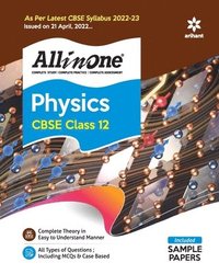 bokomslag Cbse All in One Physics Class 12 2022-23 Edition (as Per Latest Cbse Syllabus Issued on 21 April 2022)