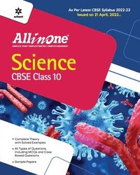 bokomslag Cbse All in One Science Class 10 2022-23 Edition (as Per Latest Cbse Syllabus Issued on 21 April 2022)