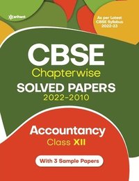 bokomslag Cbse Chapterwise Solved Papers 2022-2010 Accountancy Class 12th