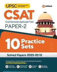 bokomslag 10 Practice Sets Upsc Csat Civil Services Aptitude Test Paper 2 2023