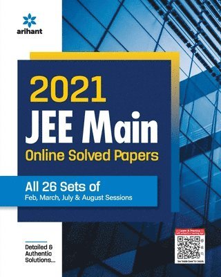 bokomslag 2021 Jee Main Online Solved Papers All 26 Sets of Feb, March, July & Aug Sessions