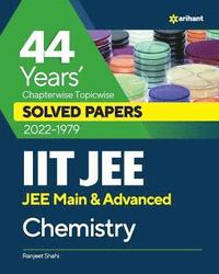 bokomslag 44 Years  Chapterwise Topicwise Solved Papers (2022-1979) Iit Jee Chemistry