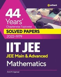 bokomslag 44 Years Chapterwise Topicwise Solved Papers (2022-1979) Iit Jee Mathematics