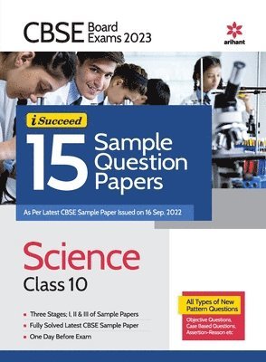 Cbse Board Exam 2023i-Succeed 15 Sample Question Papers Science Class 10 1