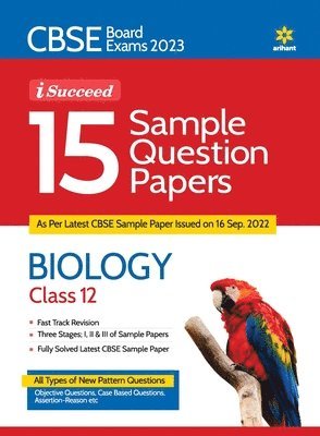 Cbse Board Exam 2023 I-Succeed 15 Sample Question Papersbiology Class 12th 1