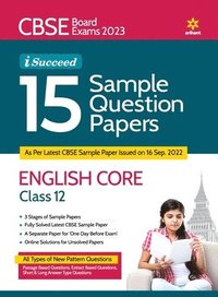 bokomslag Cbse Board Exams 2023  I-Succeed 15 Sample Question Papers English Core Class 12th