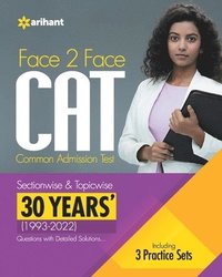 bokomslag Face to Face Cat 30 Years (1993-2022) Sectionwise & Topicwise Solved Paper 2023