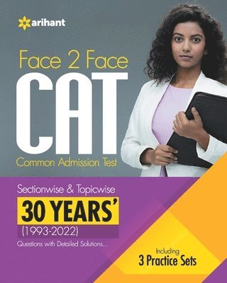 bokomslag Face to Face Cat 30 Years (1993-2022) Sectionwise & Topicwise Solved Paper 2023