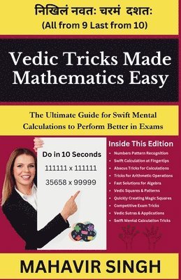 Mahavir Singh, MAHAVIR SINGH - Vedic Tricks Made Mathematics Easy, Häftad
