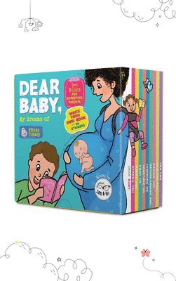 Dear Baby, My Dreams of: Keepsake Box Set for New & Expecting Parents 9 Books to Read to Bump + 1 DIY First Book to Baby + Stickers Memories Keeper, G