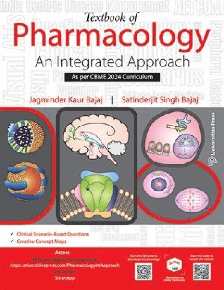 Jagminder Kaur Bajaj, Satinderjit Singh Bajaj - Textbook of Pharmacology, Häftad