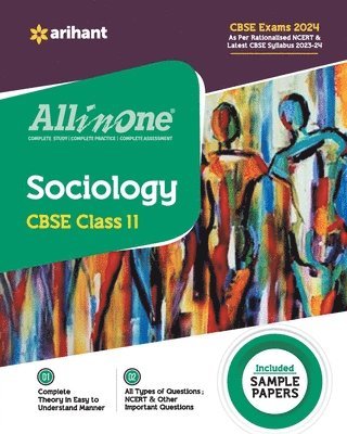 Adhishree Neurgaonkar, Akansha Bhalla - All In One Class 11th Sociology for CBSE Exam 2024, Häftad