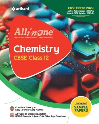 bokomslag All In One Class 12th Chemistry for CBSE Exam 2024