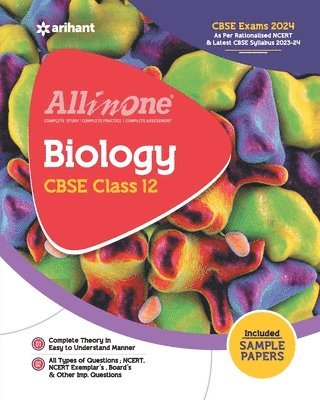 Hema Batra, Pridhi Bhatia, Pallavi Priya - All In One Class 12th Biology for CBSE Exam 2024, Häftad