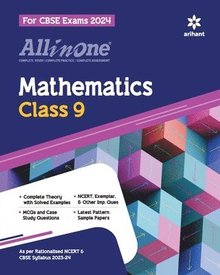Brijesh Dwevedi, Jitendra Gupta - All In One Class 9th Mathematics for CBSE Exam 2024, Häftad