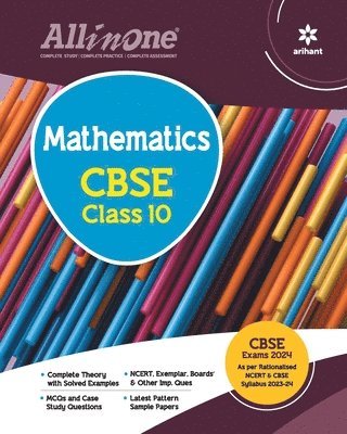 bokomslag All In One Class 10th Mathematics for CBSE Exam 2024