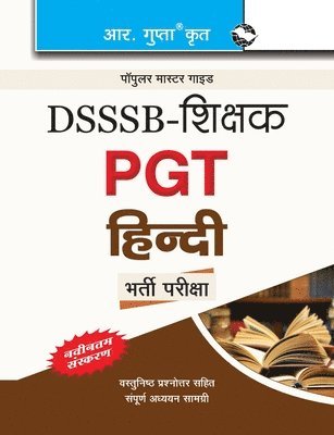 bokomslag Dsssbteachers Pgthindi