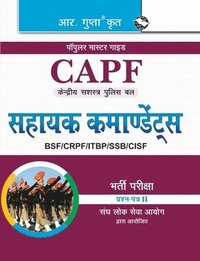 bokomslag Upsc: CAPF Assistant Commandants Recruitment Exam Guide (PaperII)