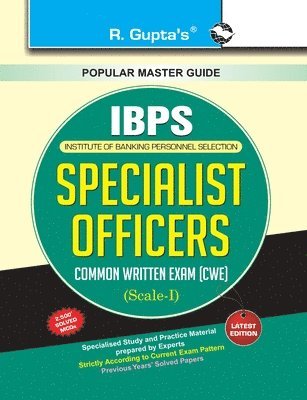 R. Gupta's Bank Specialist Officers Common Written Exam (CWE) 1