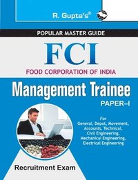 bokomslag FCI-Management Trainee (Paper-I) Recruitment Exam Guide