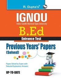 bokomslag Ignou B.Ed. Entrance Test