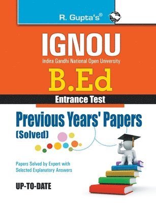 Ignou B.Ed. Entrance Test 1