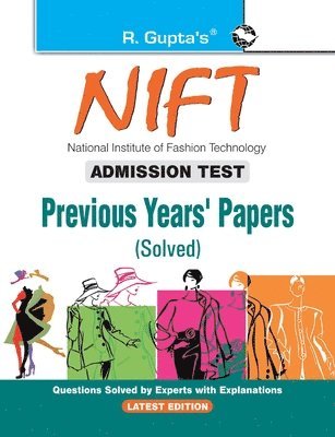 Rph Editorial Board, RPH Editorial Board - NIFT: Previous Years' Papers (Solved), Häftad