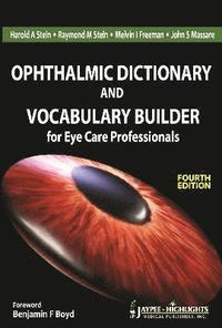 bokomslag Ophthalmic Dictionary and Vocabulary Builder