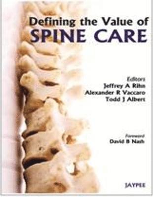 bokomslag Defining the Value of Spine Care