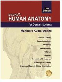 bokomslag Anand's Human Anatomy for Dental Students, Third Edition