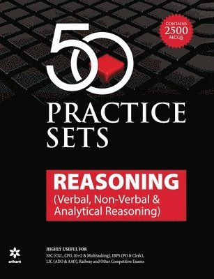 bokomslag 50 Practice Sets Reasoning ( Verbal., Non Verbal & Analytical Reasoning )