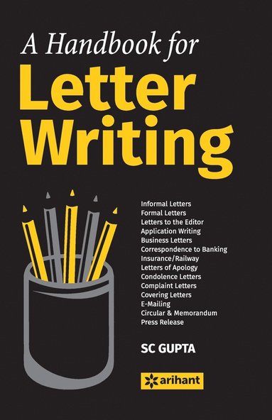 Sc Gupta - A Handbook for Letter Writing, Häftad
