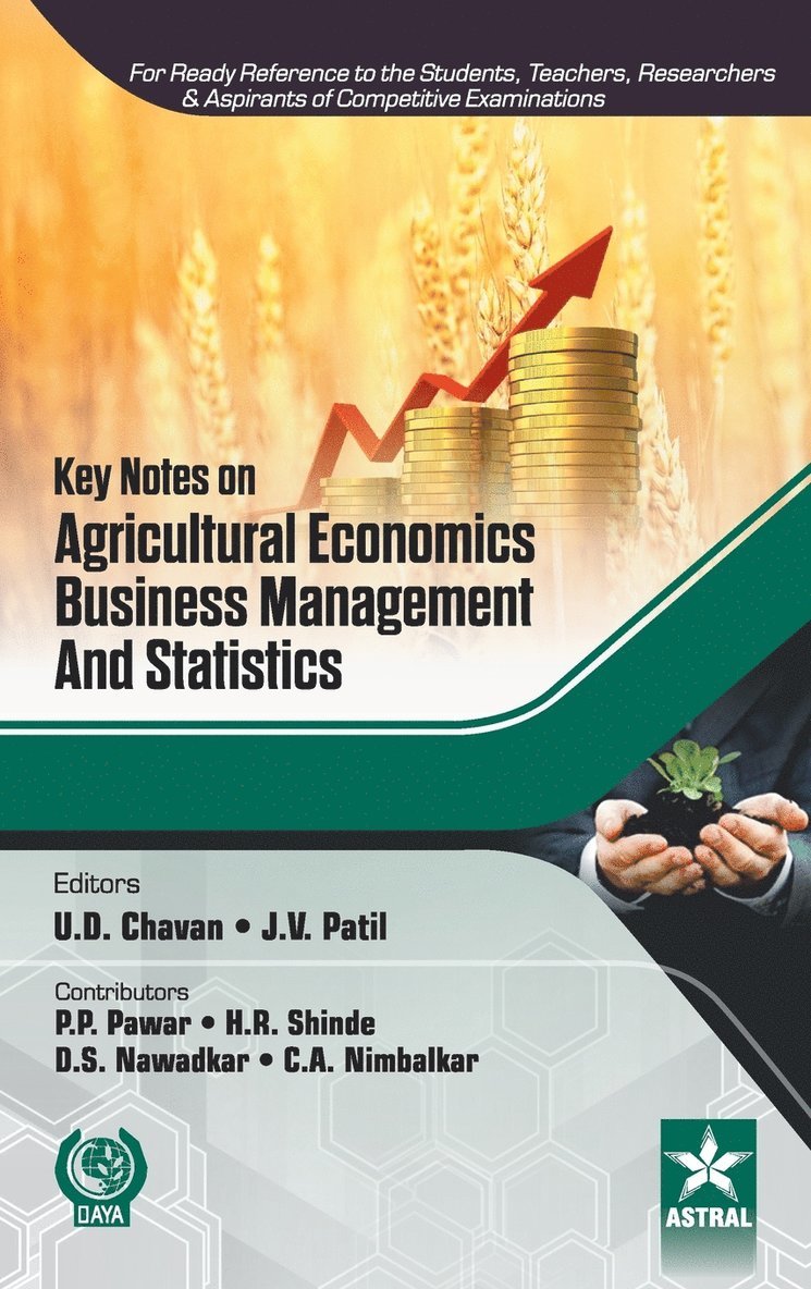 Key Notes on Agricultural Economics, Business Management and Statistics 1