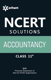 bokomslag Ncert Solutions - Accountancy For Class 11Th