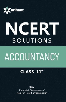 bokomslag Ncert Solutions - Accountancy For Class 11Th