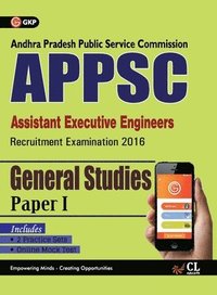bokomslag APPSC (Assistant Executive Engineers) General Studies Paper I Includes 2 Mock Tests