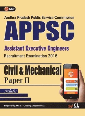 APPSC (Assistant Executive Engineers) Civil & Mechanical Engineering (Common) Paper II Includes 2 Mock Tests 1