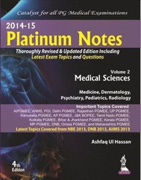 bokomslag Platinum Notes : Medical Sciences