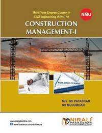 bokomslag Construction Management-I